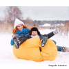 Geantă scaun gonflabilă / geanta leneşă, portocalie, LEBAG - Thumbnail Image 2
