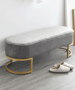 MIRILA Bancă de design țesătură de catifea