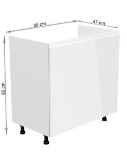 Mască chiuvetă 800, AURORA D80Z