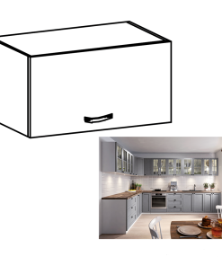 Corp suspendat, alb/gri mat, LAYLA G50K/G80K