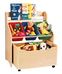 Organizator de jucării, natural / multicolor, MAISIE