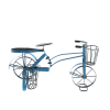 suport flori bicicleta-albo