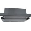Hota Telescopica Silver Sliding Turbo Full Grey Glass -60cm-