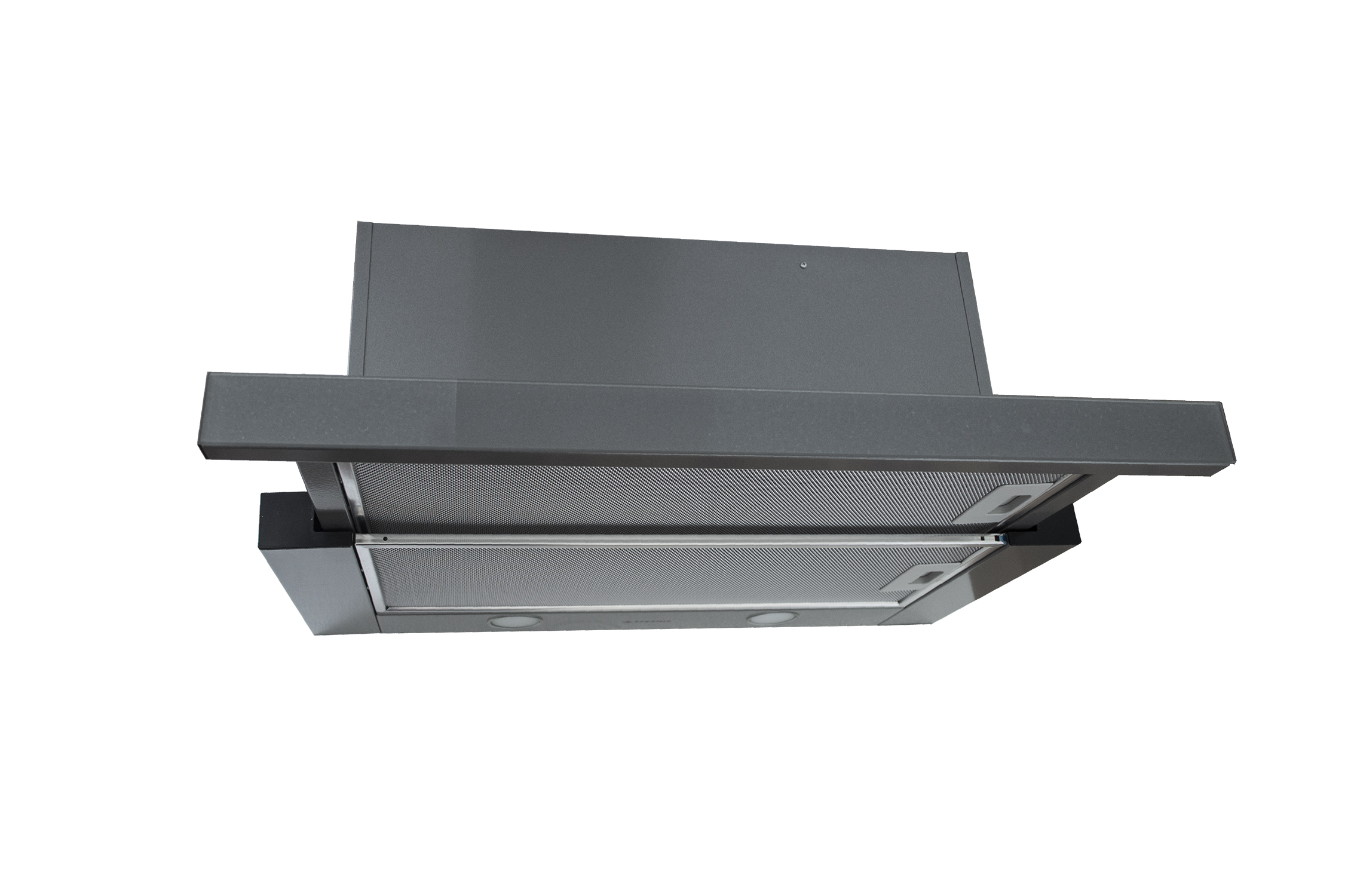 Hota Telescopica Silver Sliding Turbo Full Grey Glass -60cm-