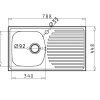 INSET (79X45) 1B 1D BOWL OVERFLOW 1TH LH_L