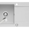 Set chiuveta granit LOTUS & baterie FIDO - White Set chiuveta granit LOTUS & baterie FIDO - White