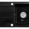 Set chiuveta granit ALYA 1B 1D & baterie ASALIA - Carbon Set chiuveta granit ALYA 1B 1D & baterie ASALIA - Carbon