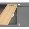 Set chiuveta granit SPARTA PLUS & Tocator - Grey