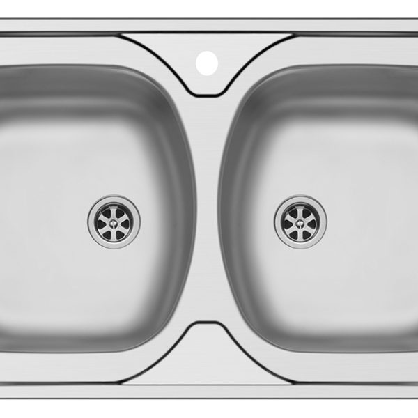 Chiuveta inox Ecoline CORE - inox 800mm*500mm