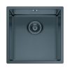 Chiuveta inox ASTRIS COLORA 40x40 1B Gun metal