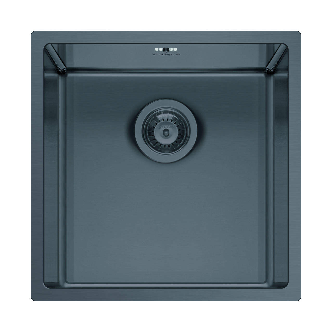 Chiuveta inox ASTRIS COLORA 40x40 1B Gun metal