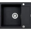 Chiuveta bucatarie Pyramis MIDO 62x50 1B 1D Black Chiuveta bucatarie Pyramis MIDO 62x50 1B 1D Black
