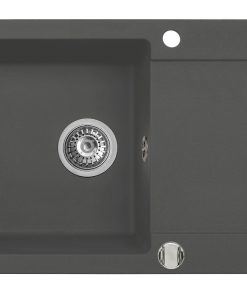 Chiuveta bucatarie Pyramis MIDO 79x50 1B 1D Grey