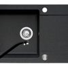 Set chiuveta Pyramis MIDO 79x50 1B1D & baterie ASALIA - Black Set chiuveta Pyramis MIDO 79x50 1B1D & baterie ASALIA - Black