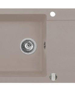 Set chiuveta Pyramis MIDO 100x50 1B1D & baterie BELLO - Beige