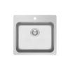 Chiuveta inox Pyramis ZERIA 56x52 1B Chiuveta inox Pyramis ZERIA 56x52 1B