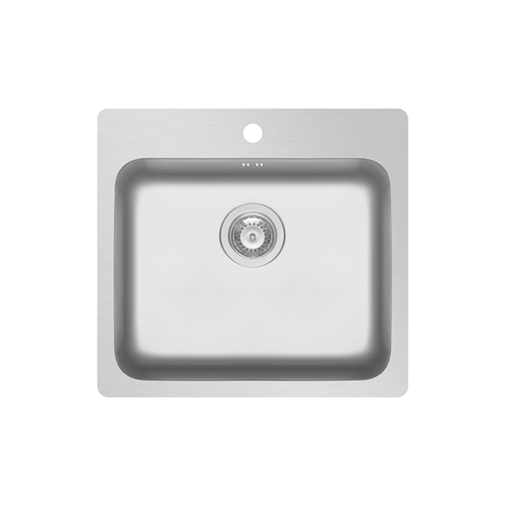 Chiuveta inox Pyramis ZERIA 56x52 1B Chiuveta inox Pyramis ZERIA 56x52 1B