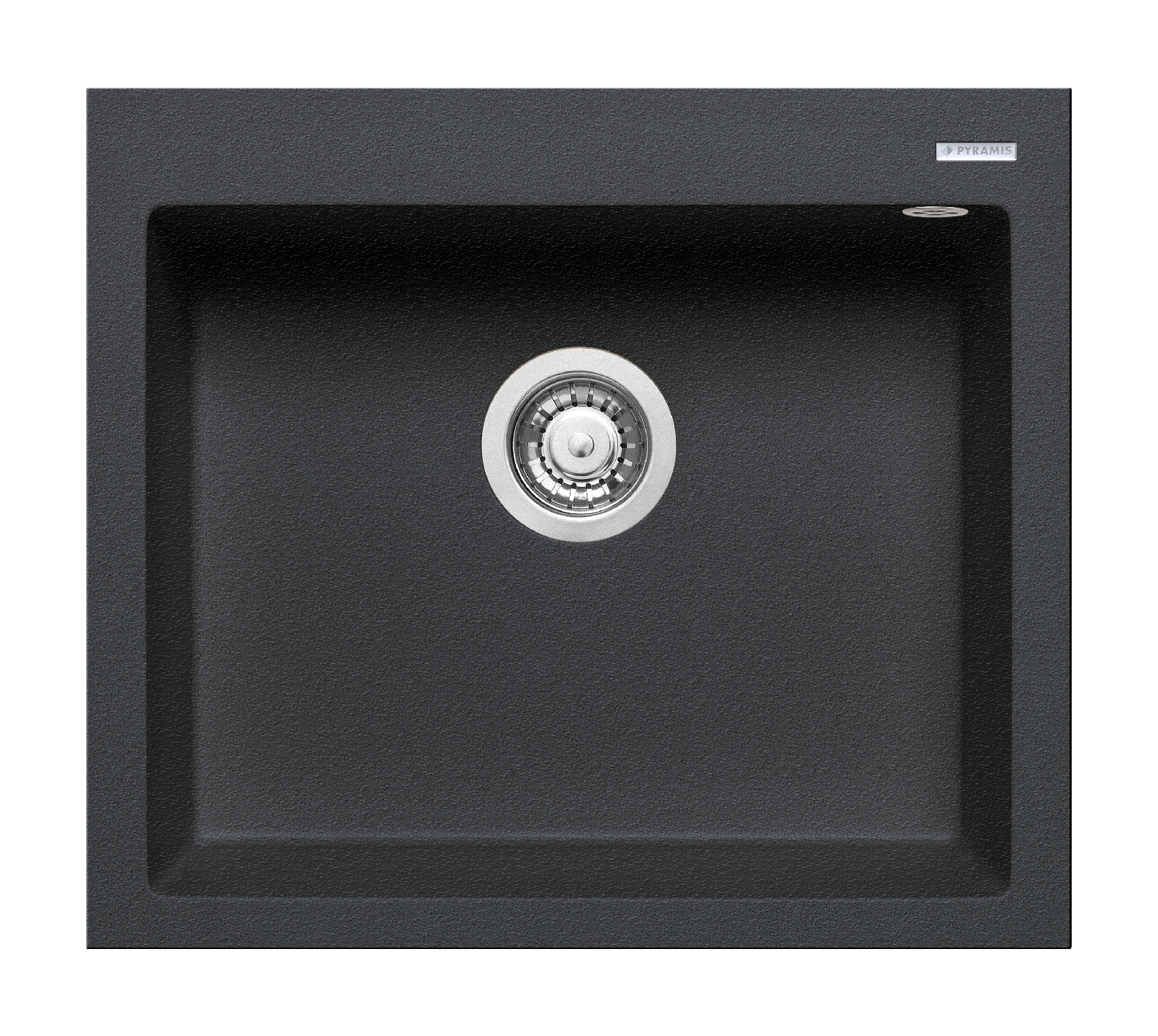 Chiuveta Granit ISTROS 57x50 1B Black Chiuveta Granit ISTROS 57x50 1B Black