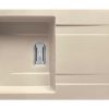 Chiuveta granit KARTESIO 79x50 1B 1D Ivory