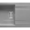 Chiuveta granit KARTESIO 79x50 1B 1D Industrial Grey Chiuveta granit KARTESIO 79x50 1B 1D Industrial Grey