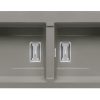 Chiuveta granit KARTESIO 86x50 2B Industrial Grey