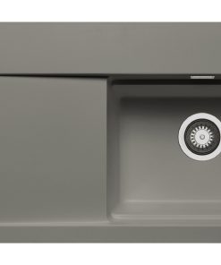 Chiuveta granit TEKTON 100x51 1B 1D DR Industrial Grey