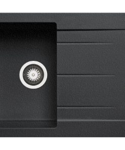 Chiuveta Granit ALAZIA 1B 1D 79x50 Black