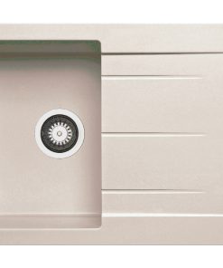Chiuveta Granit ALAZIA 1B 1D 79x50 Ivory