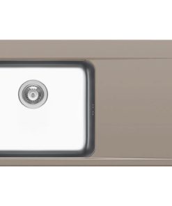 Chiuveta granit si inox PYRROS 100x52 1B 1D ST Sand Beige