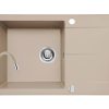 Set chiuveta granit KEROS 1B 1D 76x48 si baterie Eco Flessi Beige Set chiuveta granit KEROS 1B 1D 76x48 si baterie Eco Flessi Beige