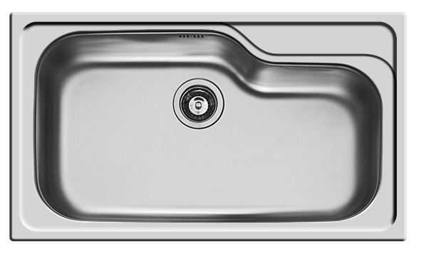 Chiuveta Inox TITAN 86x50 1B LN Chiuveta Inox TITAN 86x50 1B LN