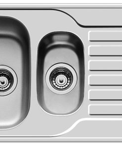 Chiuveta Inox SPACE MINI  96x48 1 1/2B 1D SM