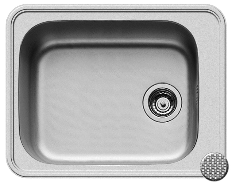 Chiuveta Inox SPACE PLUS  610mm*480mm