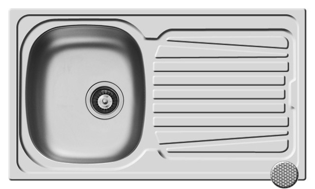 Chiuveta Inox SPARTA 860mm*500mm