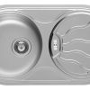 Chiuveta Inox SR TWIG 85x45 1B 1D LN Chiuveta Inox SR TWIG 85x45 1B 1D LN