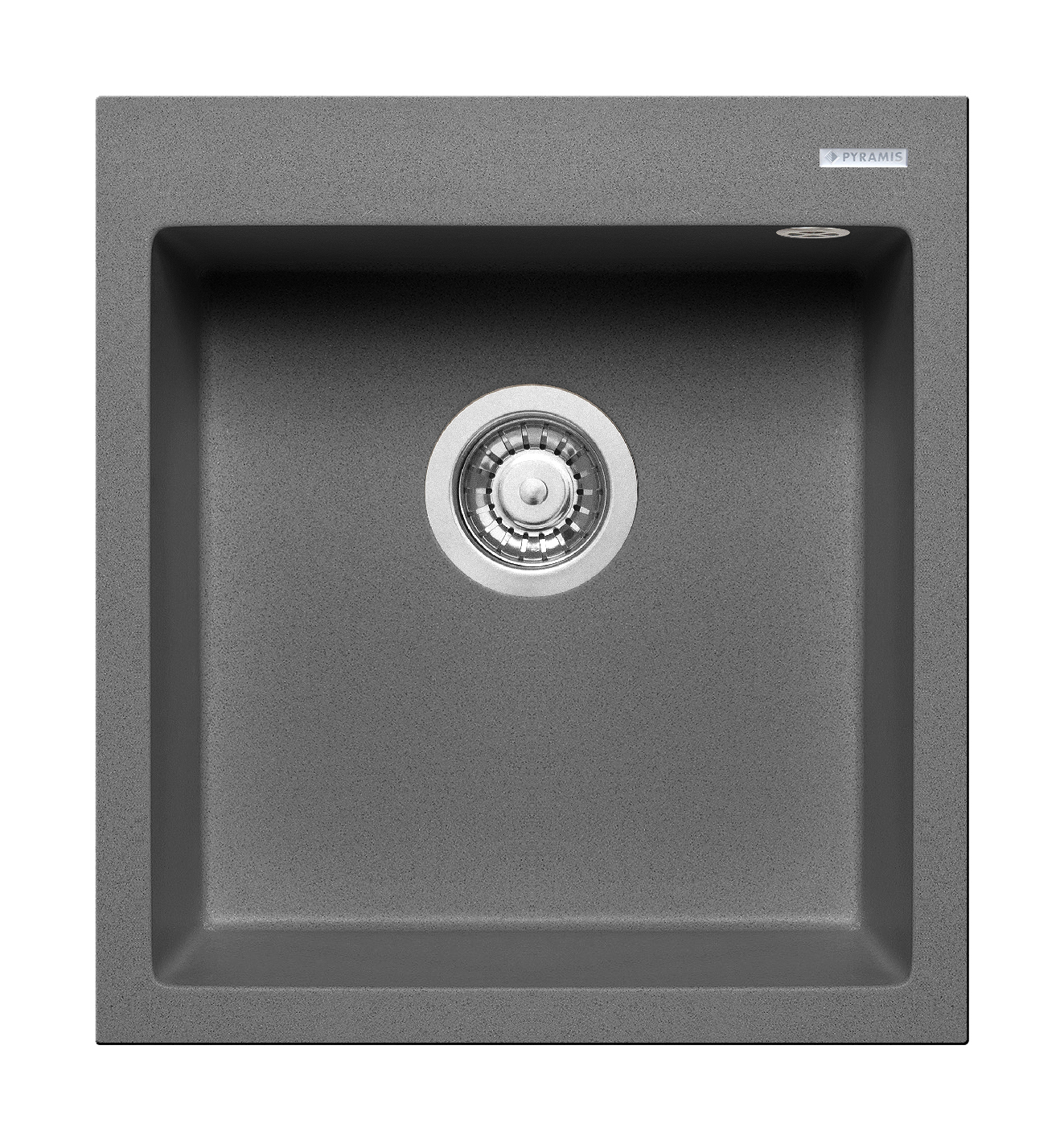 Chiuveta Granit ISTROS 46x50 1B Iron Grey