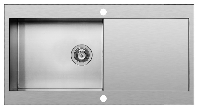 Chiuveta Inox MONDRIAN 100x53 1B 1D LN