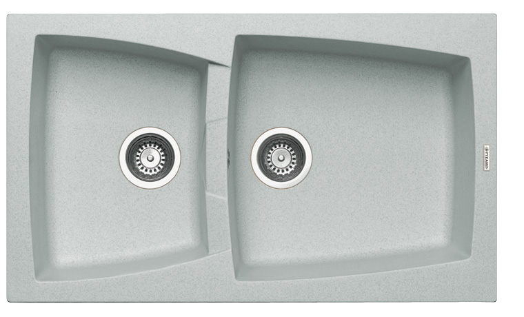 Chiuveta Granit Caldera 100x51 1 3/4B Metal Crom