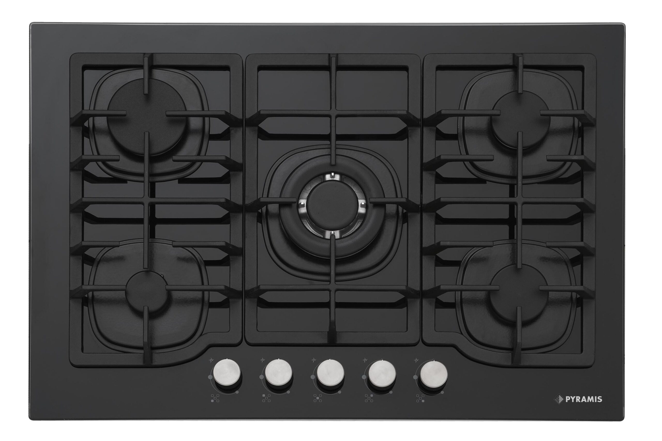 Plita gaz 5405B01 Sticla neagra & Fonta
