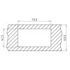 Chiuveta Inox ET78 780mm*435mm DR - Thumbnail Image 3