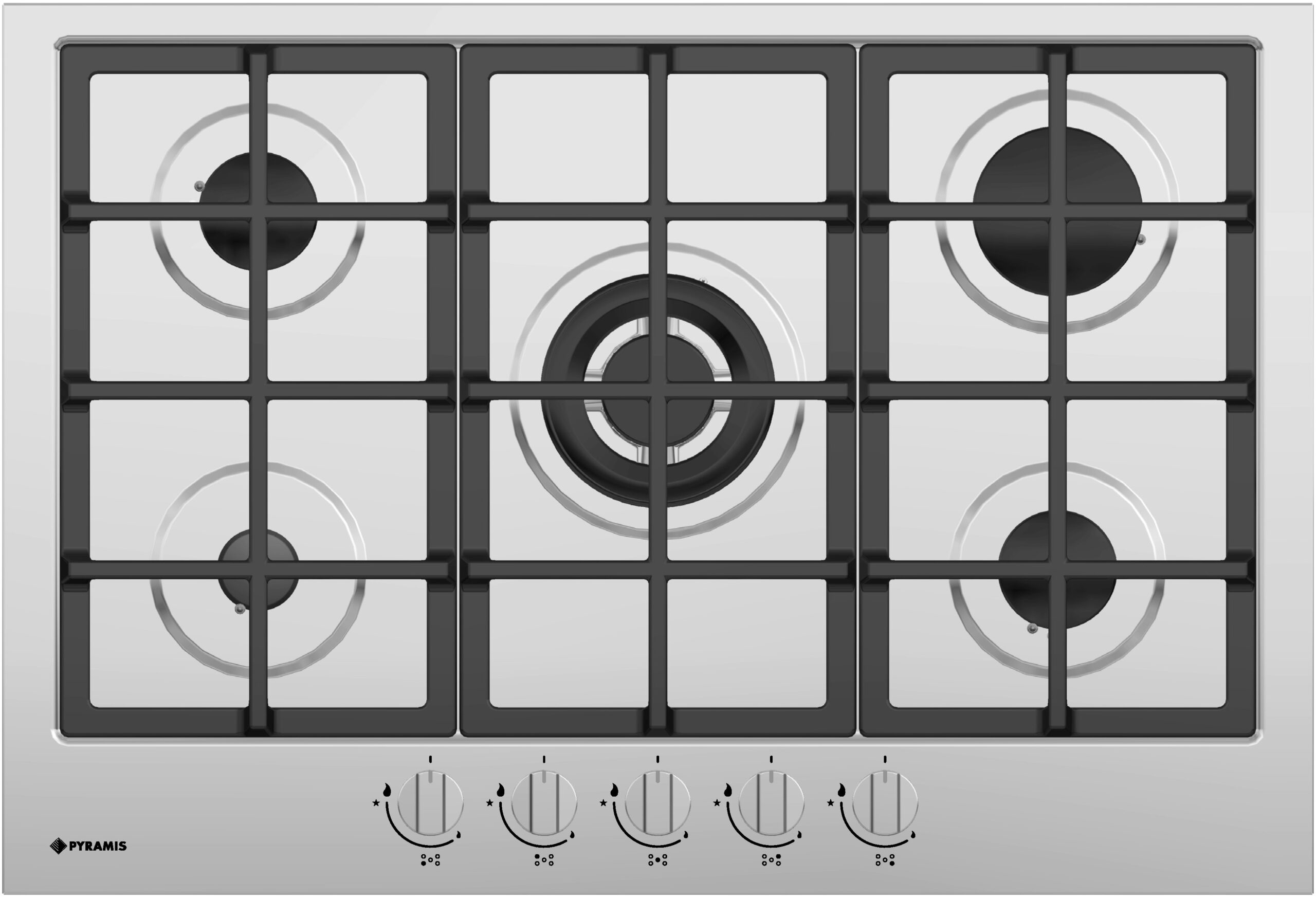 Plita Gaz 75CF 506 Wok Gratare Fonta