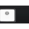 Chiuveta granit si inox PYRROS 100x52 1B 1D ST Carbon Chiuveta granit si inox PYRROS 100x52 1B 1D ST Carbon