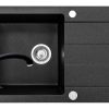 Set chiuveta granit SPARTA PLUS & baterie OSSIA - Black Set chiuveta granit SPARTA PLUS & baterie OSSIA - Black