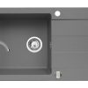 Set chiuveta granit SPARTA PLUS & baterie BELLO - Grey Set chiuveta granit SPARTA PLUS & baterie BELLO - Grey