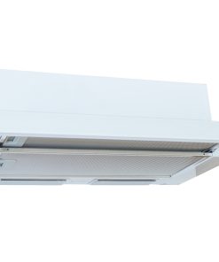 Hota Telescopica Silver Sliding Full White Glass -60cm-