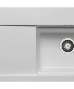 Chiuveta granit TEKTON 100x51 1B 1D DR Snow