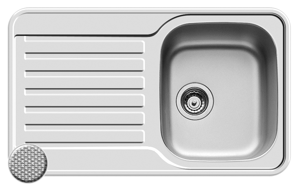 Chiuveta Inox SPACE MINI 800mm*480mm DR