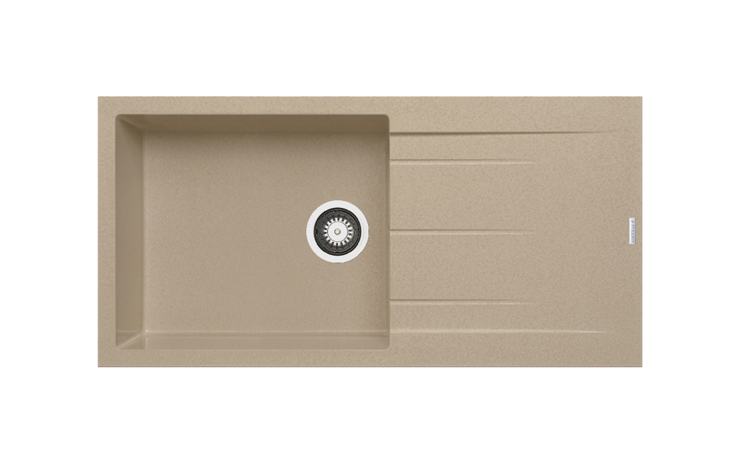 Chiuveta Granit Alazia 100x50 1B 1D Beige