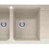Chiuveta soft compozit Pyramis SIERRA Durothek 116X50 2B1D ST Chiuveta soft compozit Pyramis SIERRA Durothek 116X50 2B1D ST
