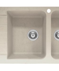 Chiuveta soft compozit Pyramis SIERRA Durothek 116X50 2B1D DR